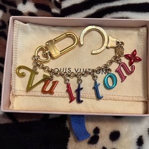 Sold Authentic Louis Vuitton chain bag charm